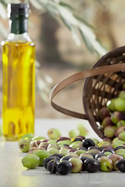 Antioxidantes naturales del aceite de oliva extra virgen